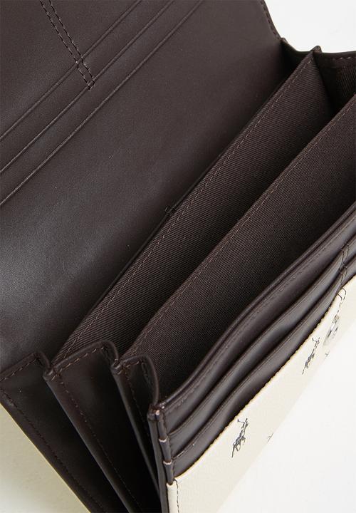 POLO - New classic clutch purse - cream