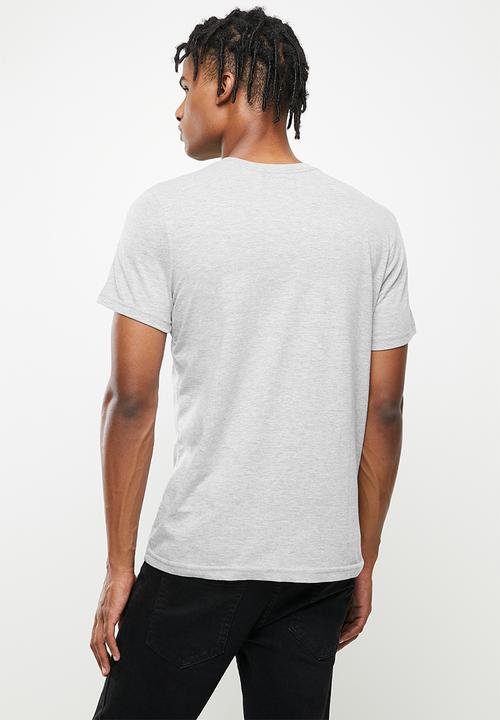 Aca Joe - Urban high square logo  tee - grey
