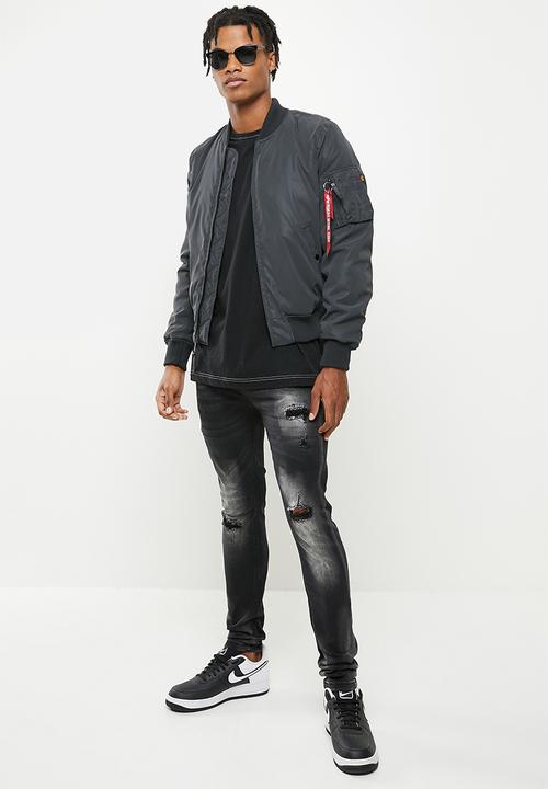 Alpha Industries - Ma-1 vf 59 reflective - black