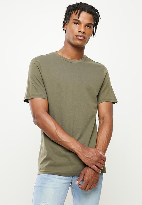 Cotton On - Mens essential crew 3 pack tee - multi 