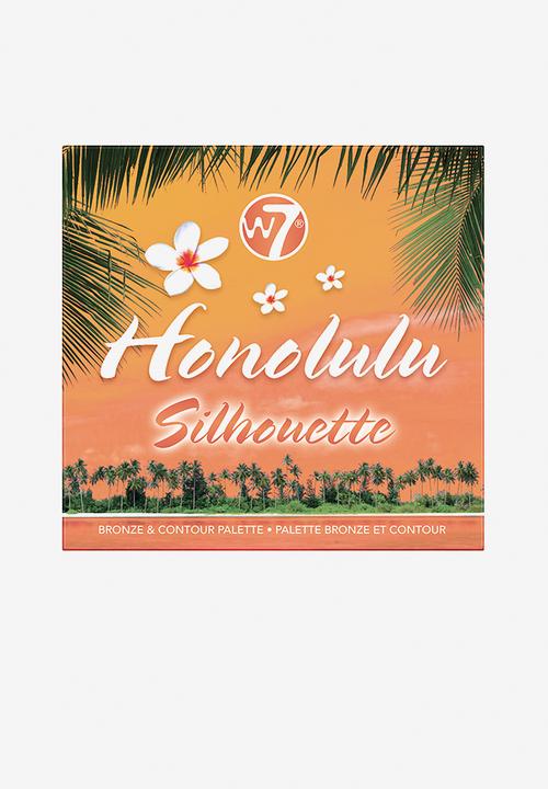 W7 Cosmetics - Honolulu Silhouette Bronze & Contour Palette