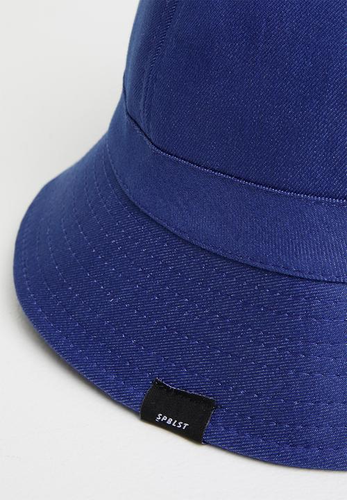 Superbalist - Denim dome bucket hat - blue
