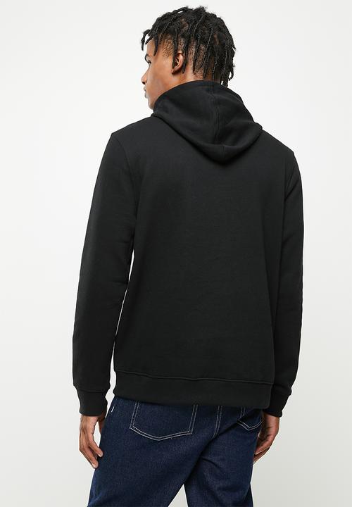Fox - Locker pullover fleece - black