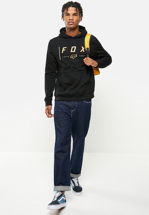Fox - Locker pullover fleece - black