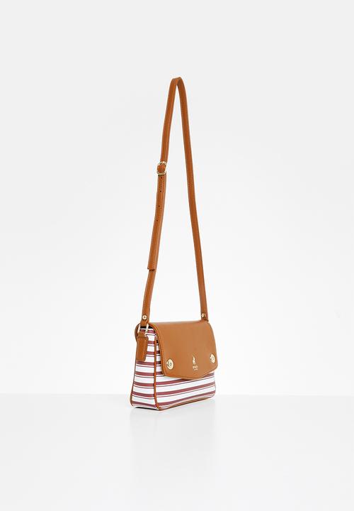 POLO - Resort flapover sling - tan