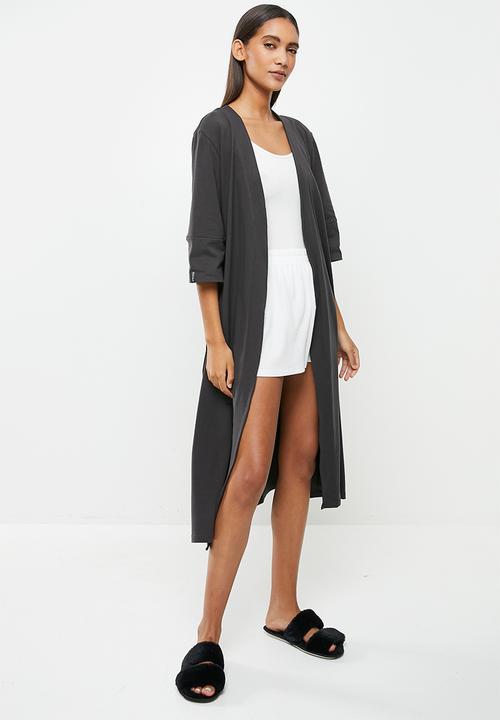 STRONG by T-Shirt Bed Co. - Midi gown - deep charcoal