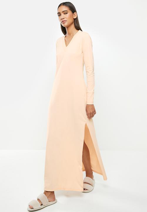 STRONG by T-Shirt Bed Co. - Morden maxi long sleeve - pink 