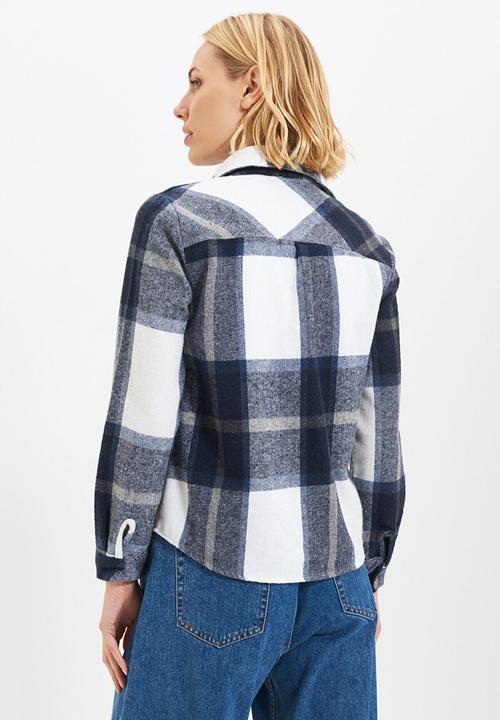 Trendyol - Plaid shirt - blue