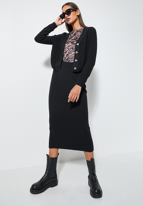 Superbalist - Meet and greet cardigan - black
