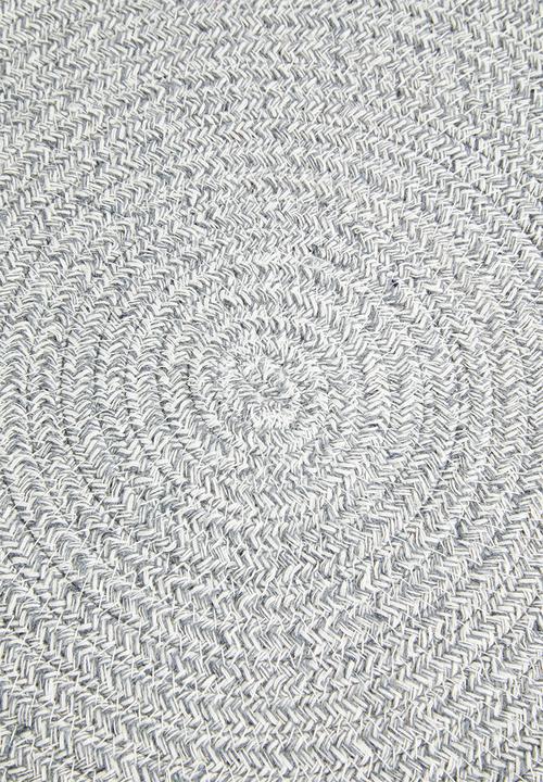 Sixth Floor - Dipuo rope placemat set of 4-Dove grey