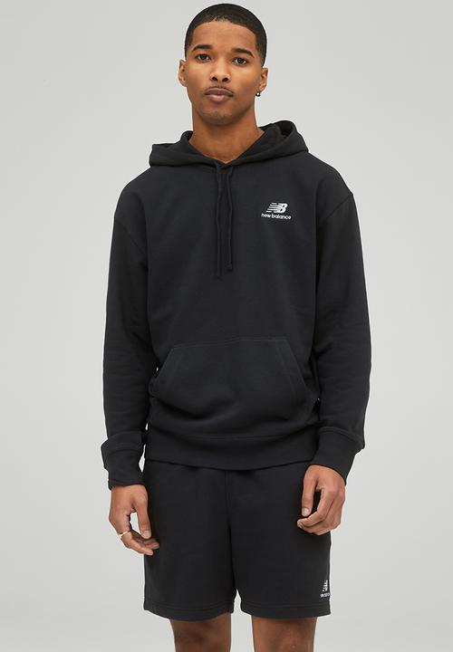 New Balance  - Nb essentials uni-ssentials hoodie - black