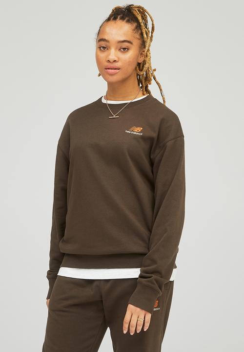 New Balance  - Nb essentials uni-ssentials crew - rich earth