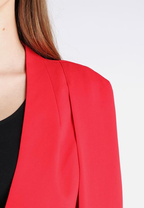 Lavish Alice - Collarless Cape Blazer