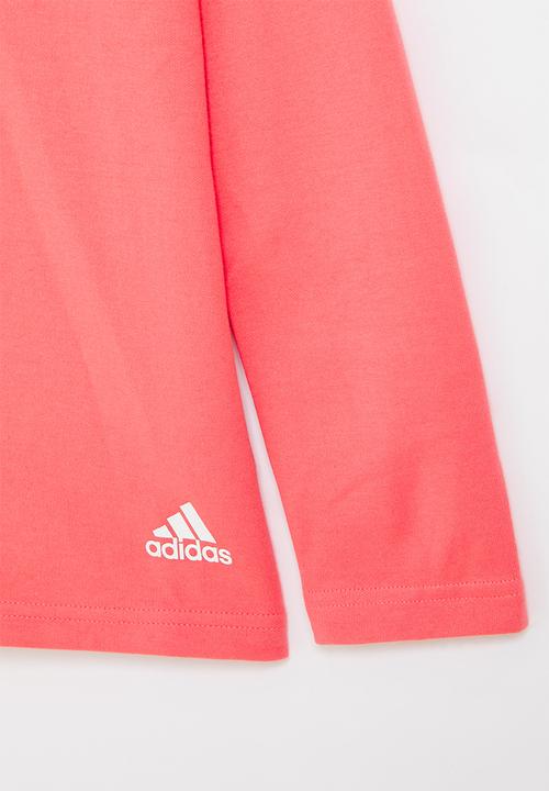 adidas Originals - Long sleeve crew - semi turbo & white