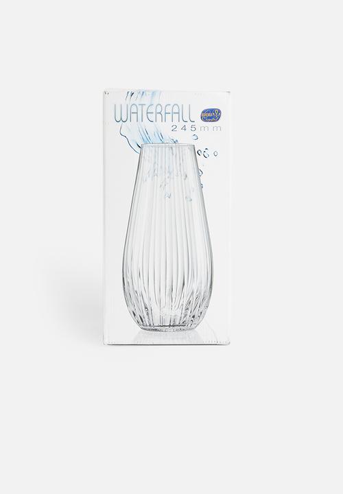 Bohemia Crystal - Waterfall vase small - clear