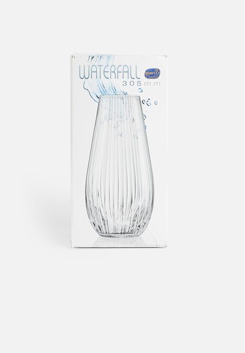 Bohemia Crystal - Waterfall vase large - clear