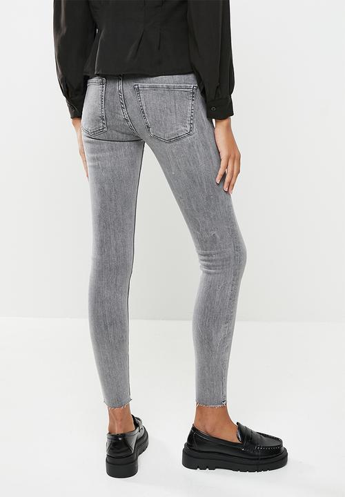 Trendyol - High waist skinny jeans - grey
