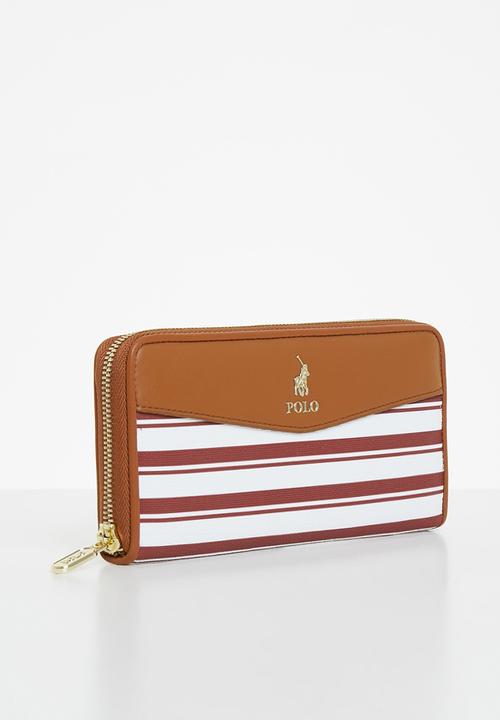 POLO - Resort zip around purse - multi