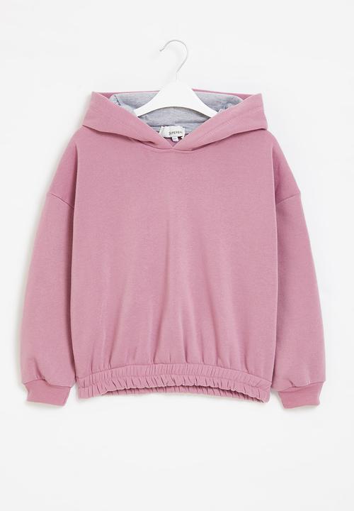 Superbalist - Plain hoodie - mauve