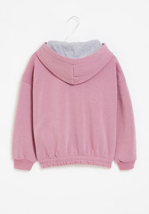 Superbalist - Plain hoodie - mauve