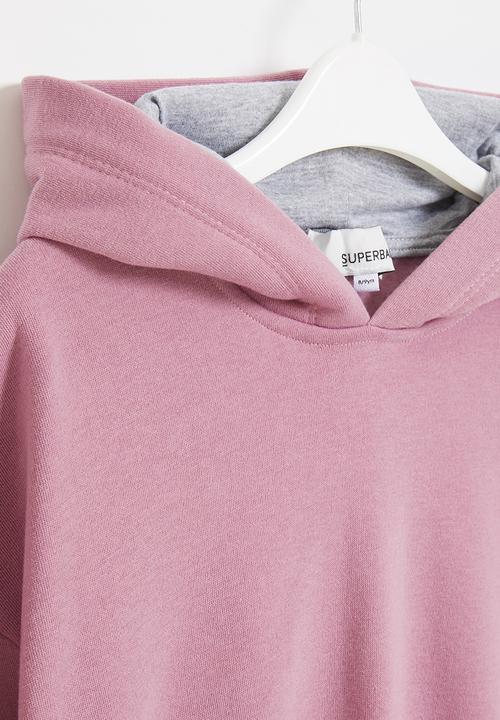 Superbalist - Plain hoodie - mauve