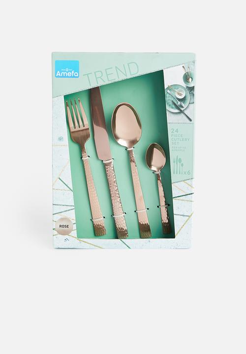 Amefa - Felicity 24 pcecutlery  set - rose gold
