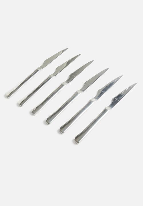 Amefa - Chuletero steak knives set of 6 - stainless steel