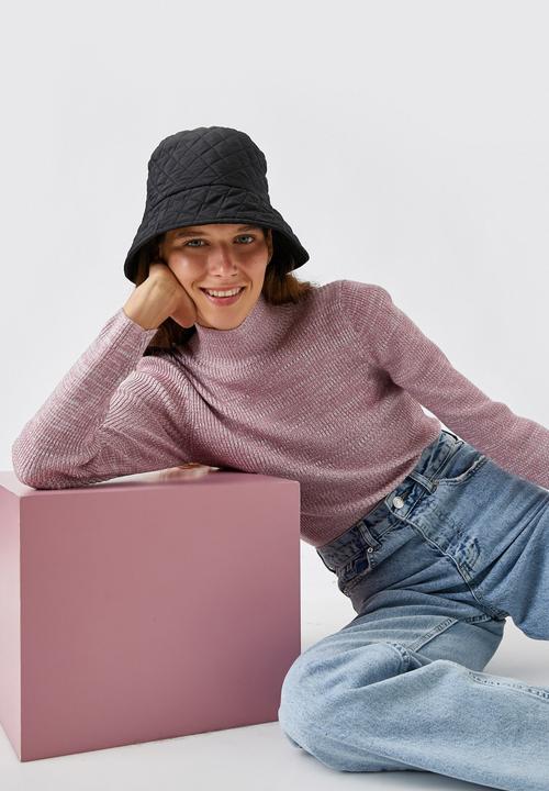 Koton - Mock neck sweater - pink