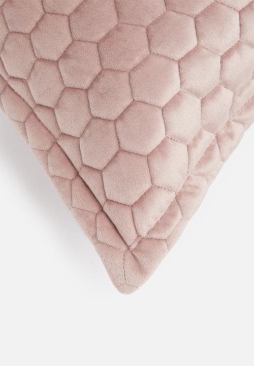 Grey Gardens - Hexa cushion cover - blush