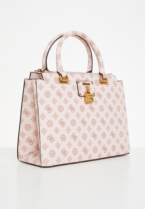 GUESS - Centre stage status satchel - light pink