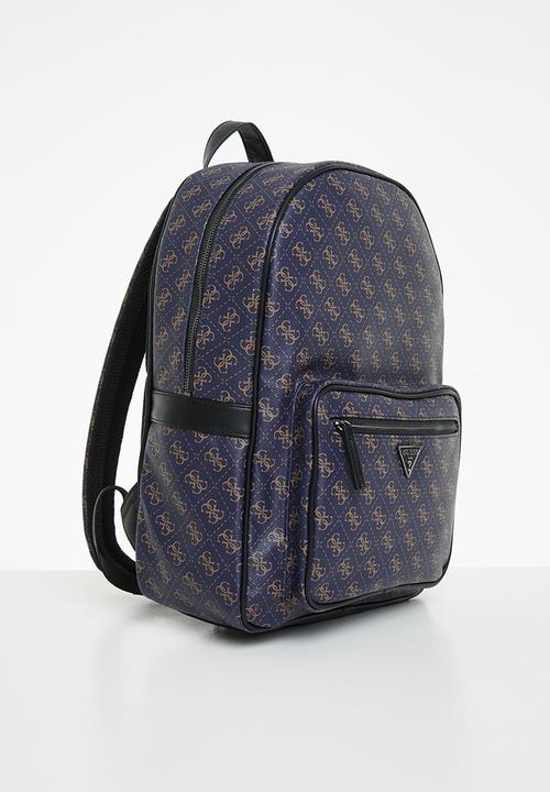 GUESS - Ave backpack - dark navy & brown 