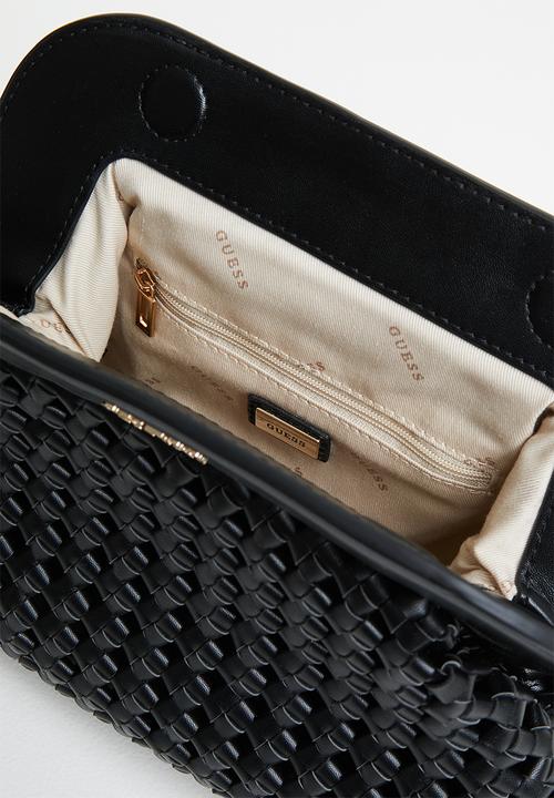 GUESS - Sicilia frame clutch - black
