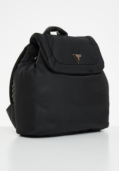 GUESS - Sharma flap backpack - black