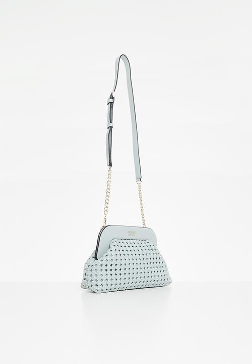 GUESS - Sicilia frame clutch - blue 