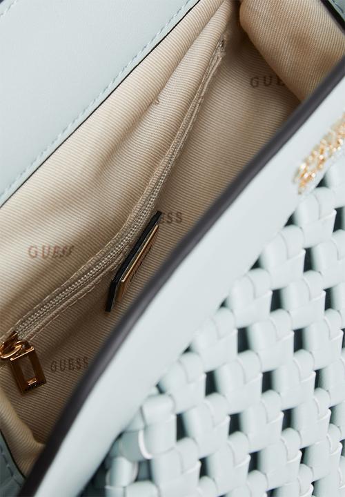 GUESS - Sicilia frame clutch - blue 