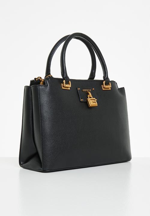 GUESS - Centre stage status satchel - black