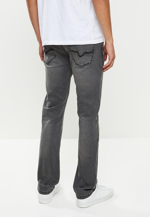 GUESS - Tom slim fit tapered jeans - grey