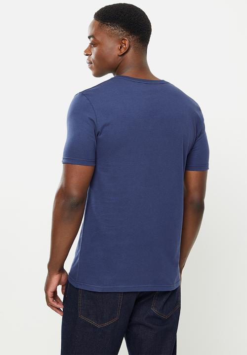 Original Penguin - Embroidered logo t - dark sapphire
