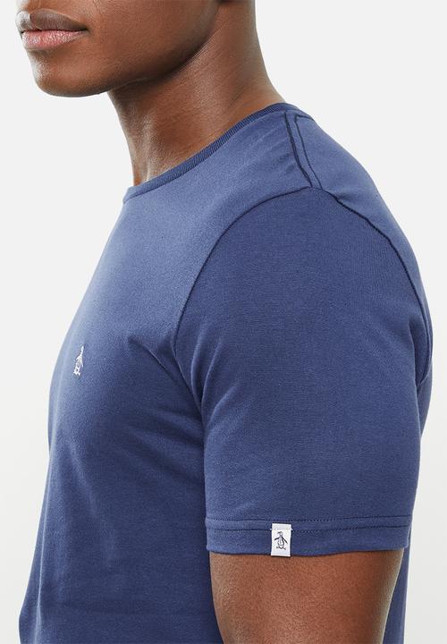 Original Penguin - Embroidered logo t - dark sapphire
