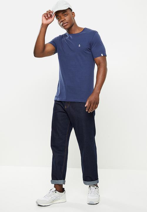 Original Penguin - Embroidered logo t - dark sapphire