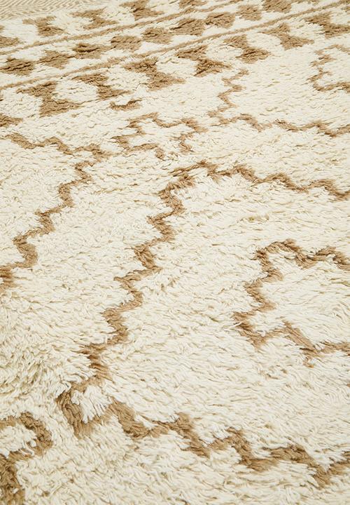 Sixth Floor - Afon tufted rug - natural