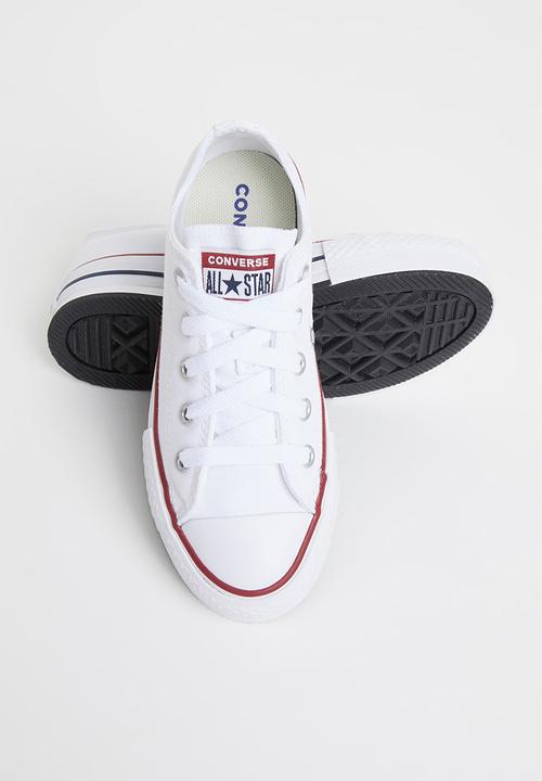 Converse - Chuck Taylor All Star eva lift canvas platform ox - white/garnet/navy