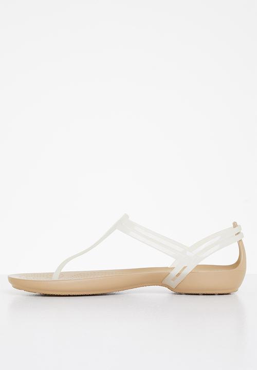 Crocs - Crocs Isabella Strappy Sandals - off white