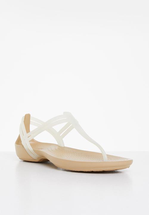 Crocs - Crocs Isabella Strappy Sandals - off white