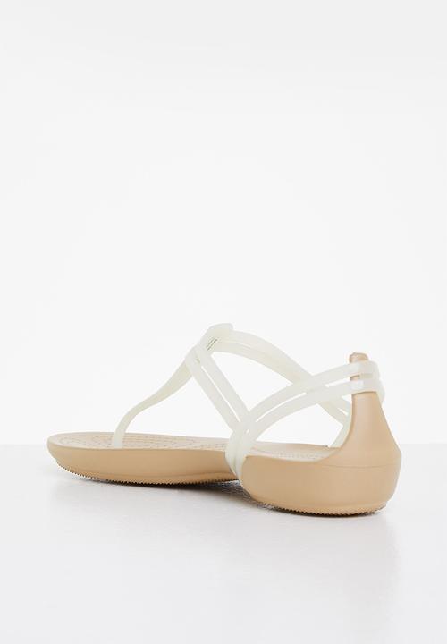 Crocs - Crocs Isabella Strappy Sandals - off white
