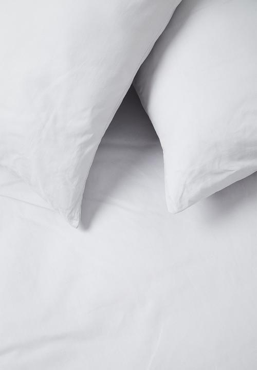 Sixth Floor - 144tc 100% cotton duvet cover set - grey