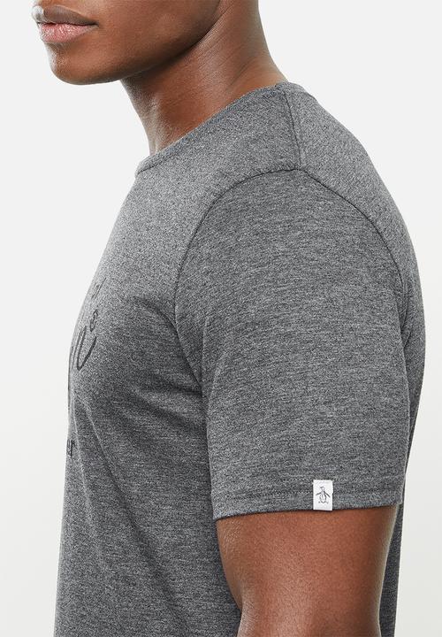 Original Penguin - Munsingwear tee - charcoal heather