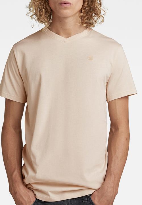 G-STAR - Base-s v t short sleeve - dk talc