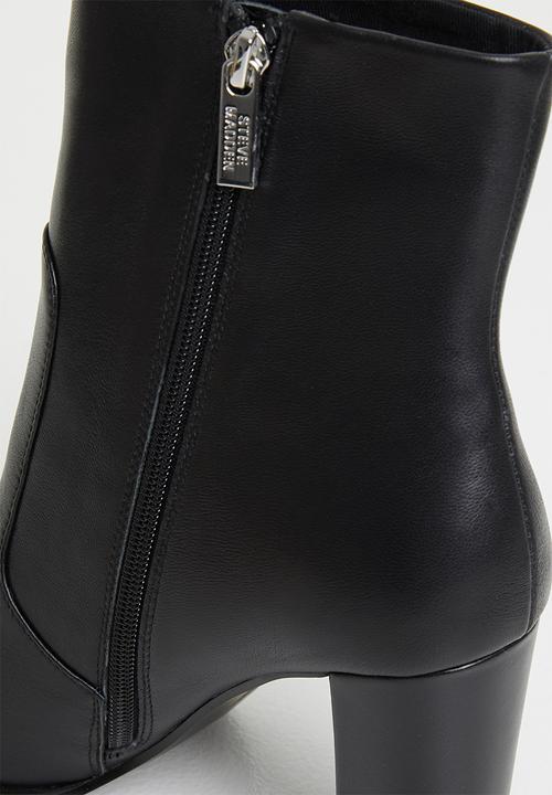 Steve Madden - Negotiate leather ankle boot - black
