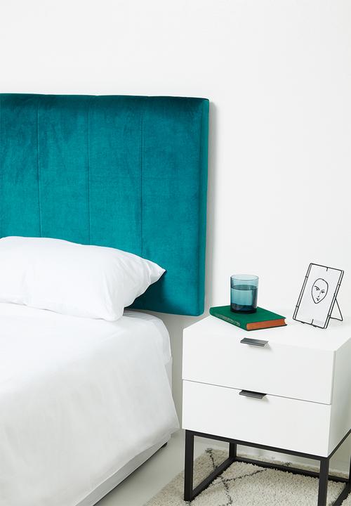 Sixth Floor - Panel headboard -  teal